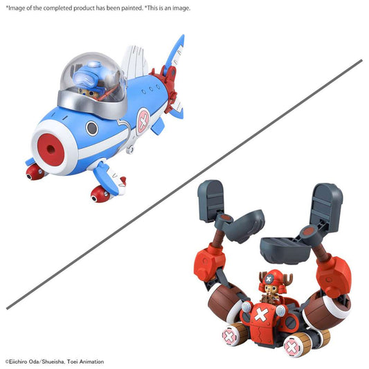 CHOPPER ROBOT 3 & 5 SUBMARINE & CRANE Model Kit Bandai Model Kit Gunpla