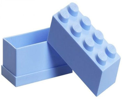 LEGO MINI BOX 8 LIGHT BLUE GADGET CONTAINER