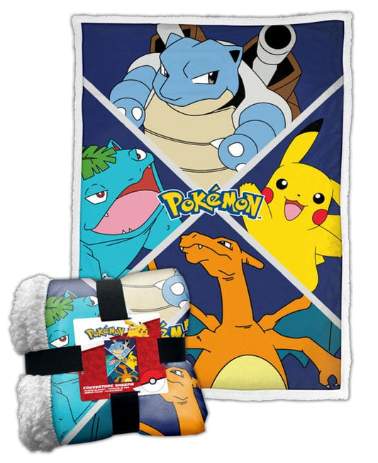 COPERTA SHERPA POKEMON CLASSIC POKEMON - ACCESSORI