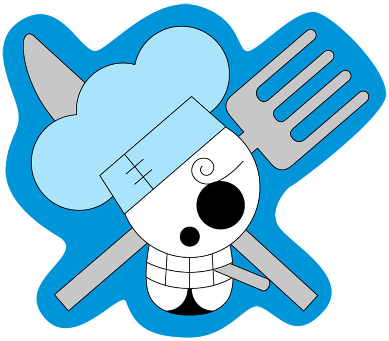 CUSCINO ONE PIECE LOGO CHEF 3D ANIME ONE PIECE - GADGET