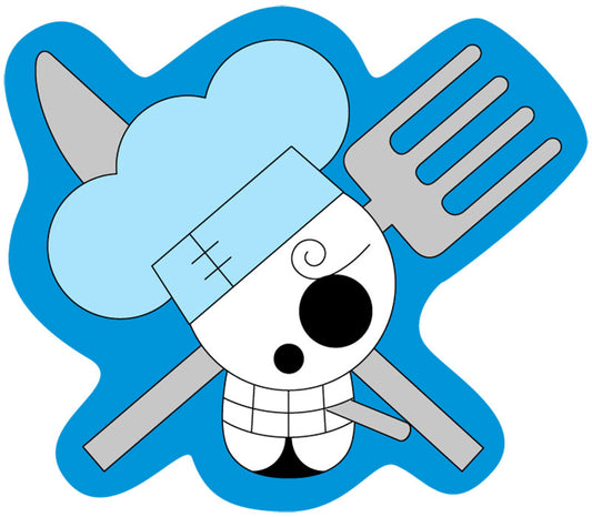 CUSCINO ONE PIECE LOGO CHEF 3D ANIME ONE PIECE - GADGET