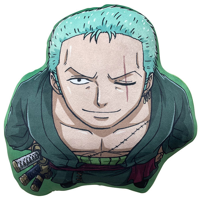 CUSCINO ONE PIECE RORONOA ZORO 3D ANIME ONE PIECE - GADGET