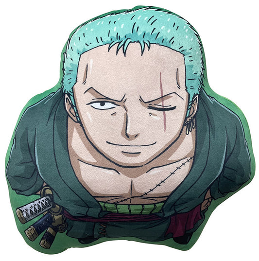 CUSCINO ONE PIECE RORONOA ZORO 3D ANIME ONE PIECE - GADGET
