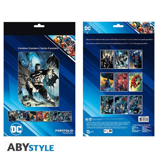 DC COMICS - Portfolio 9 posters "Justice League" (21x29,7)