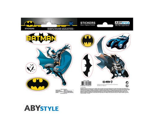 Dc Comics - Stickers - 16x11cm/ 2 Sheets - Batman And Logo