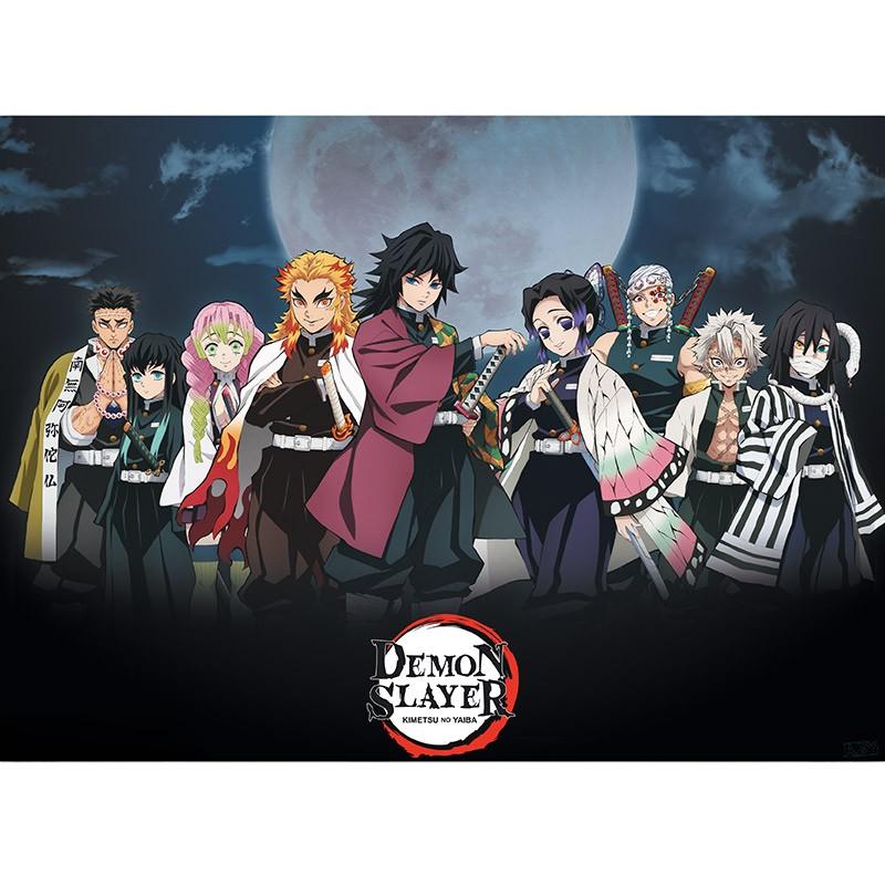 Demon Slayer Poster Pillars 52 x 38 cm