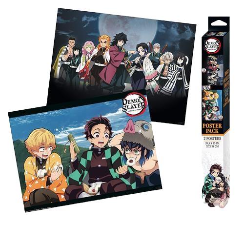 Demon Slayer Set 2 Chibi Poster 52 x 38 cm Abystyle