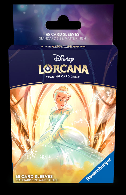 Disney Lorcana 65 Card Sleeves Cinderella Ravensburger