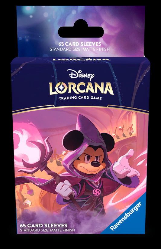 Disney Lorcana 65 Ravensburger Mickey Mouse Card Sleeves
