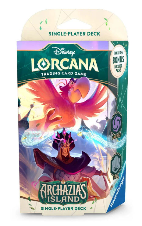 Disney Lorcana Archazia's Island Starter Deck Amethyst/Steel (ENG) Ravensburger