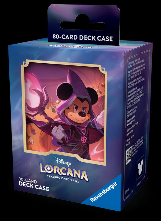 Disney Lorcana Mickey Mouse Deck Holder for 80 Ravensburger Cards