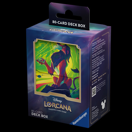Disney Lorcana - Deck Holder for 80 Scar Cards Ravensburger