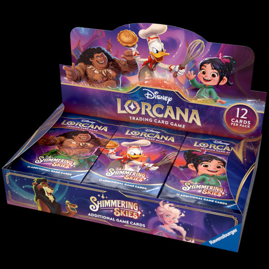 Disney Lorcana Shimmering Skies Booster Box 24 Envelopes (ENG) Ravensburger