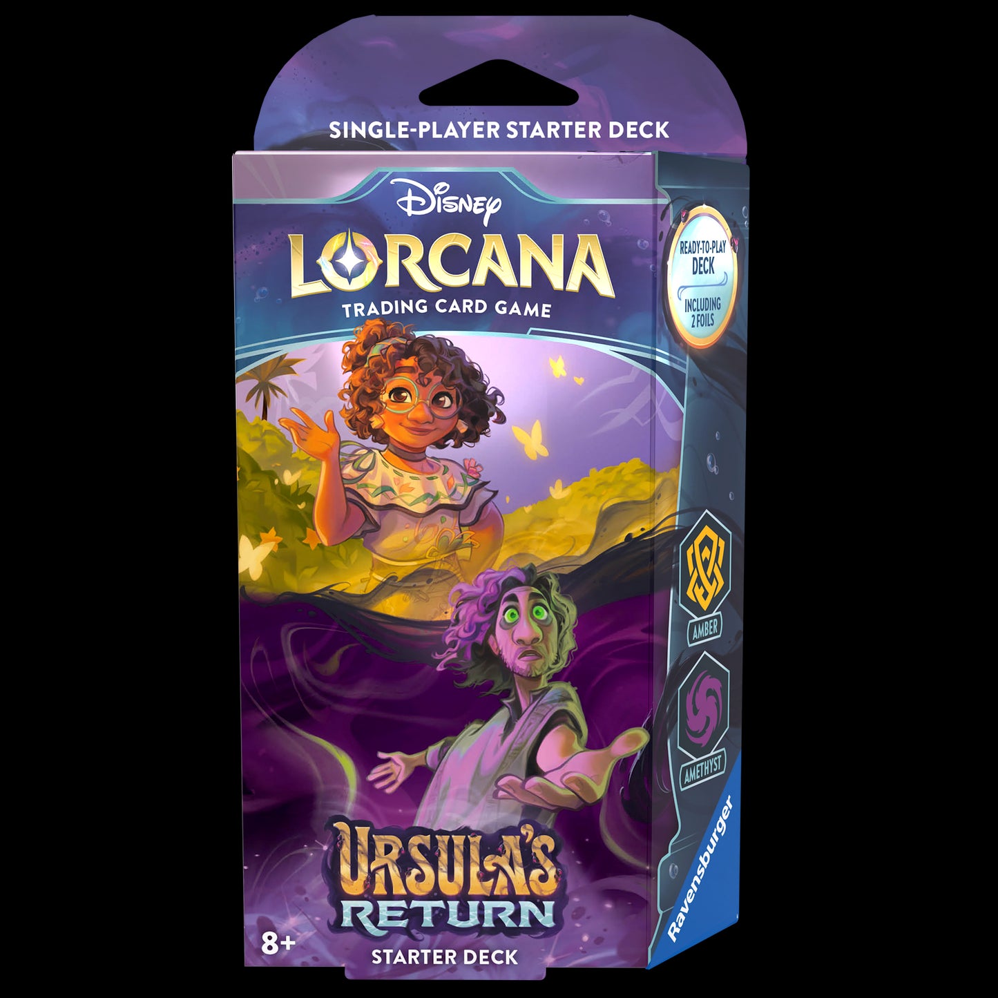 Disney Lorcana Ursula's Return Starter Deck Amber/Amethyst ENG Ravensburger