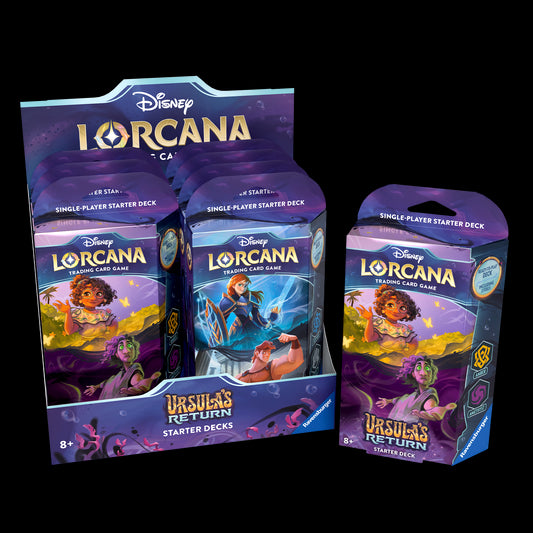 Disney Lorcana Ursula's Return Starter Deck Display (8) ENG Ravensburger