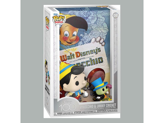 Disney Pop Movie Poster & Figure Pinocchio 9cm