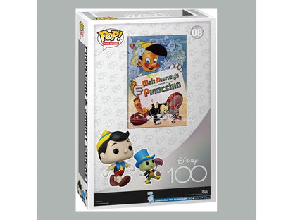 Disney Pop Movie Poster & Figure Pinocchio 9cm