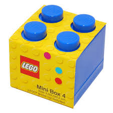 LEGO MINI BOX 4 BLUE GADGET BOX