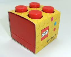 LEGO MINI BOX 4 RED GADGET BOX