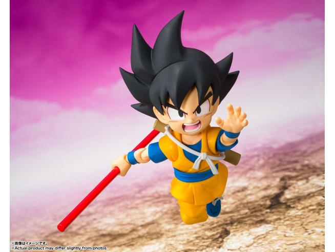Dragon Ball Daima S.h. Figuarts Action Figure Mini Son Goku 7 Cm Bandai