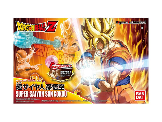 Dragon Ball Z Rise Standard Super Saiyan Goku New Version Model Kit 16cm