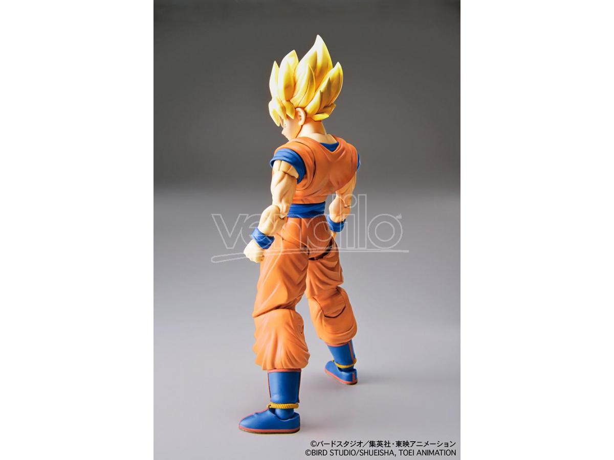 Dragon Ball Z Rise Standard Super Saiyan Goku New Version Model Kit 16cm