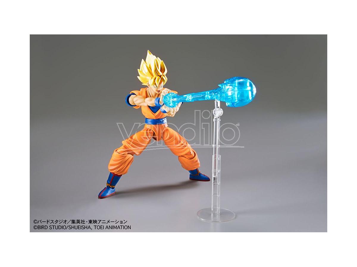Dragon Ball Z Rise Standard Super Saiyan Goku New Version Model Kit 16cm