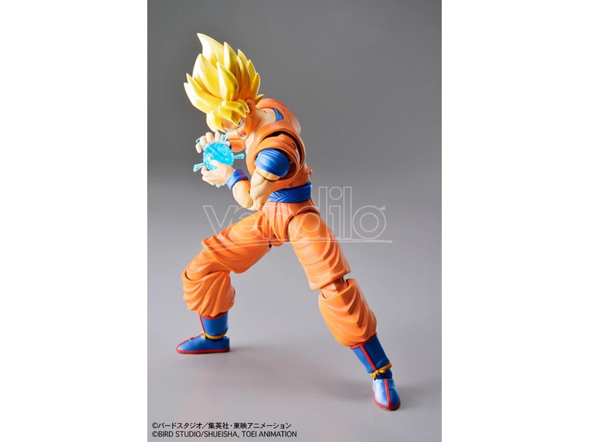 Dragon Ball Z Rise Standard Super Saiyan Goku New Version Model Kit 16cm