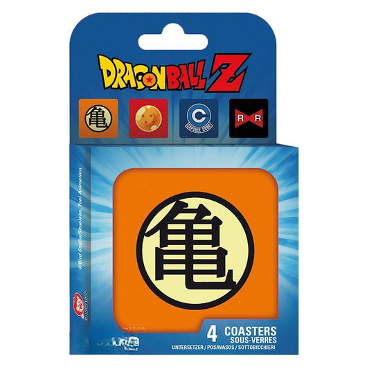 Dragon Ball - Set 4 Coasters "symbols"