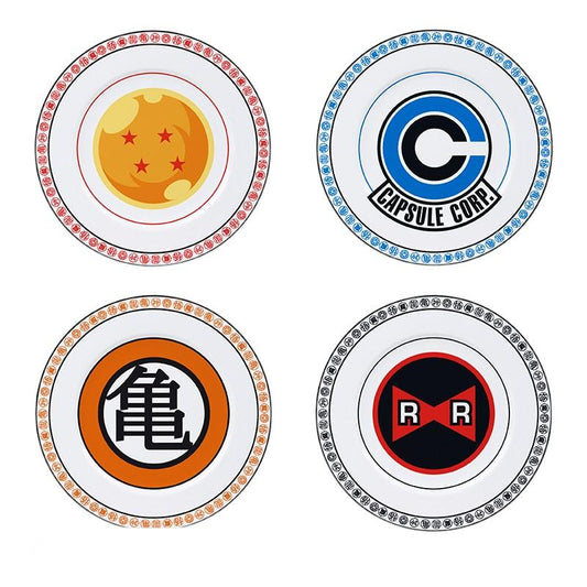 Dragon Ball Plates Emblems