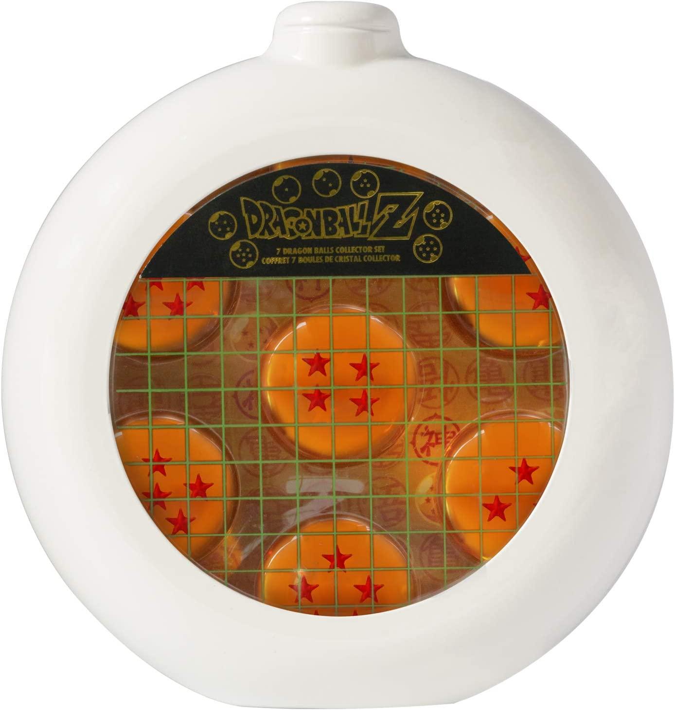 Dragon Ball Set of 7 Dragon Balls with Radar Shaped Metal Box 20 cm AbyStyle