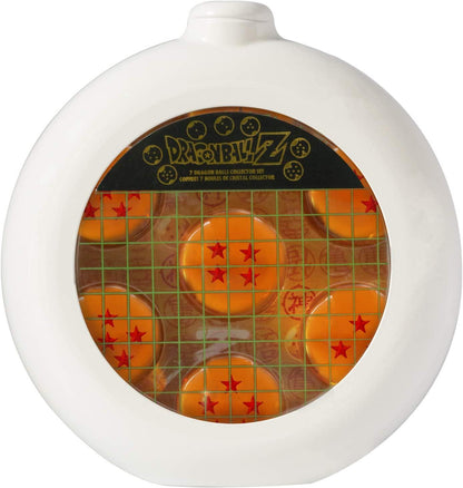Dragon Ball Set of 7 Dragon Balls with Radar Shaped Metal Box 20 cm AbyStyle