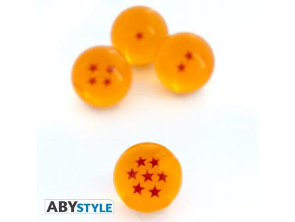 Dragon Ball Set of 7 Dragon Balls with Radar Shaped Metal Box 20 cm AbyStyle