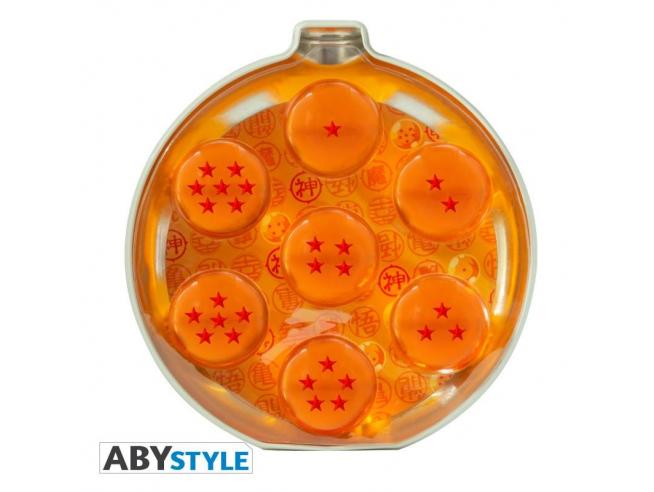 Dragon Ball Set of 7 Dragon Balls with Radar Shaped Metal Box 20 cm AbyStyle