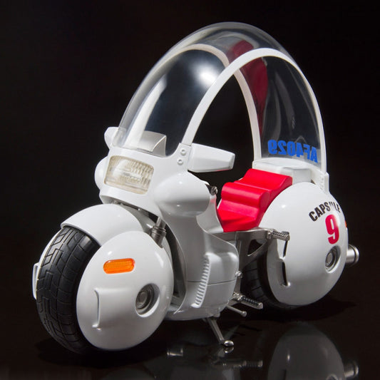 Dragon Ball S.H. Figuarts Vehicle With Figure Bulma's Motorcycle Hoipoi Capsule No. 9 17 Cm