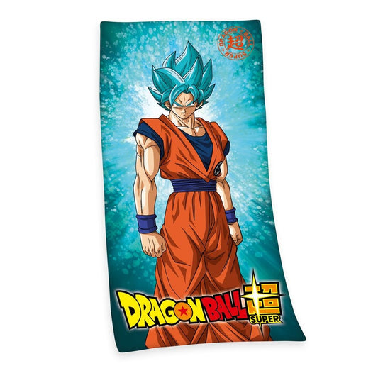 Dragon Ball Super Towel Super Saiyan God Goku 150 X 75 Cm