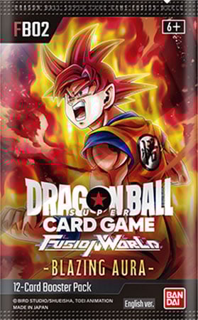 Dragon Ball Super Card Game Fusion World Blazing Aura Booster Pack [FB02]