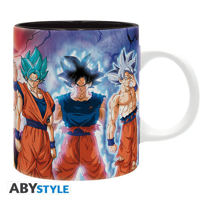 DRAGON BALL SUPER Mug Goku transformations