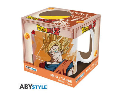 Dragon Ball - Tazza - 460 Ml - Dbz Goku & Vegeta- Subli -box