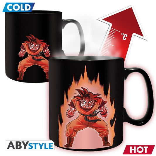Son Goku Kaioken & Shenron Heat Change Mug Dragon Ball Z 460 ml