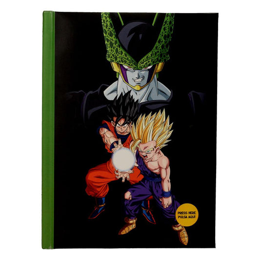 Cell Battle Notebook with Light Dragon Ball Z