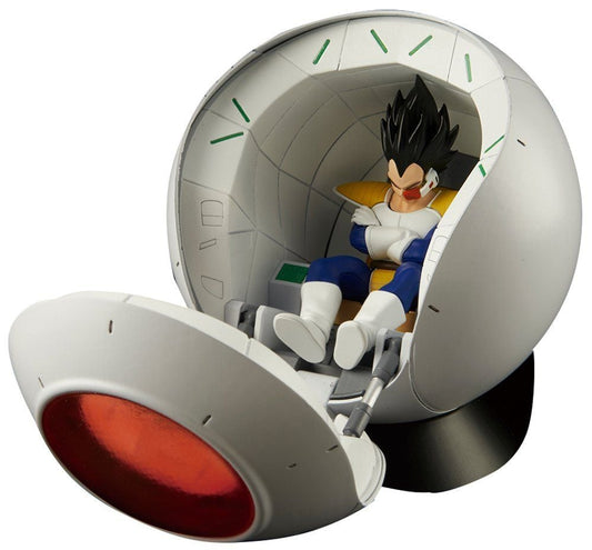 Vegeta & Saiyan Space Pod Model Kit Dragon Ball Z Figure Rise Mechanics