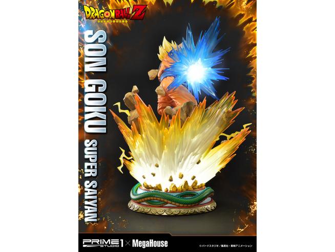Dragon Ball Z Statua Super Saiyan Son Goku 63 cm Prime 1 Studio