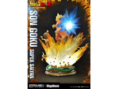 Dragon Ball Z Statua Super Saiyan Son Goku 63 cm Prime 1 Studio