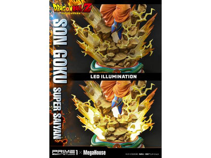 Dragon Ball Z Statua Super Saiyan Son Goku 63 cm Prime 1 Studio