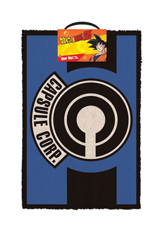 Dragon Ball Z Capsule Corp doormat
