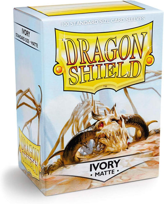 Dragon Shield Sleeves Standard Size Matte Ivory (100) Accessories