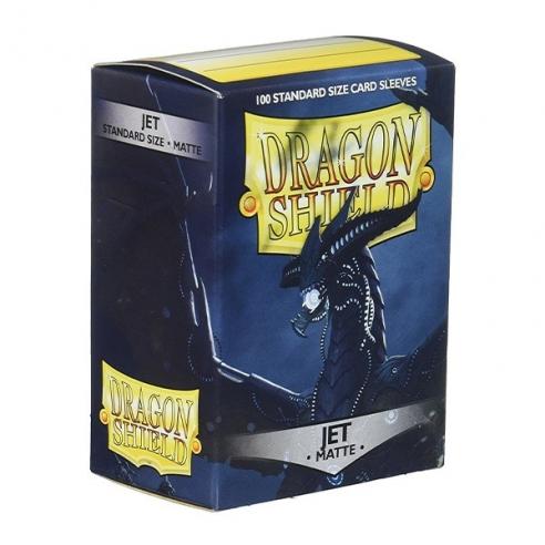 Dragon Shield Sleeves Standard Size Matte Jet (100) Accessories