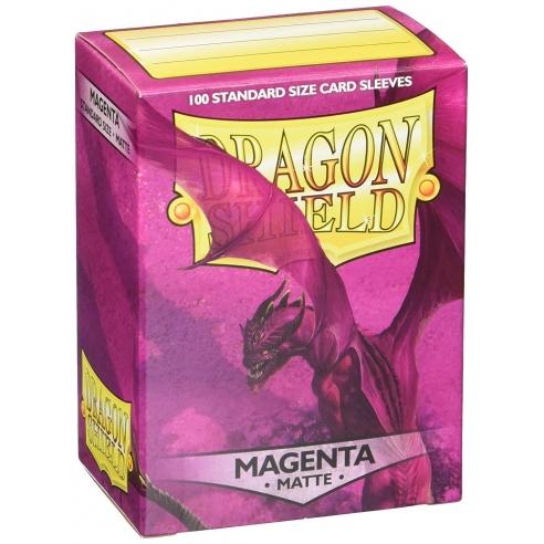 Dragon Shield Sleeves Standard Size Matte Magenta (100) Accessories