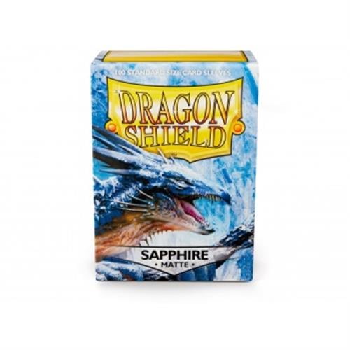 Dragon Shield Sleeves Standard Size Matte Sapphire (100) Accessories